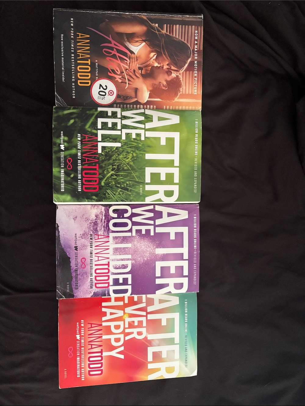 The after series Anna Todd